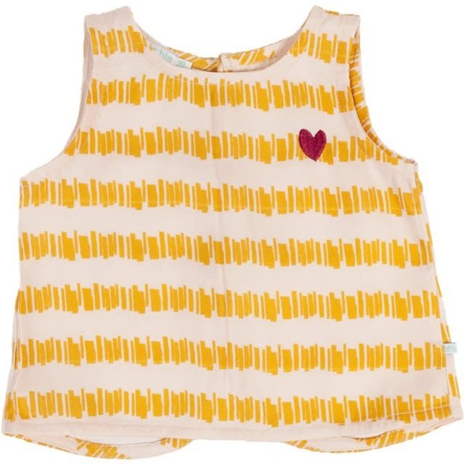 Tanktop Heart - Soft rose