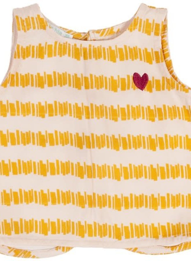 Tanktop Heart - Soft rose