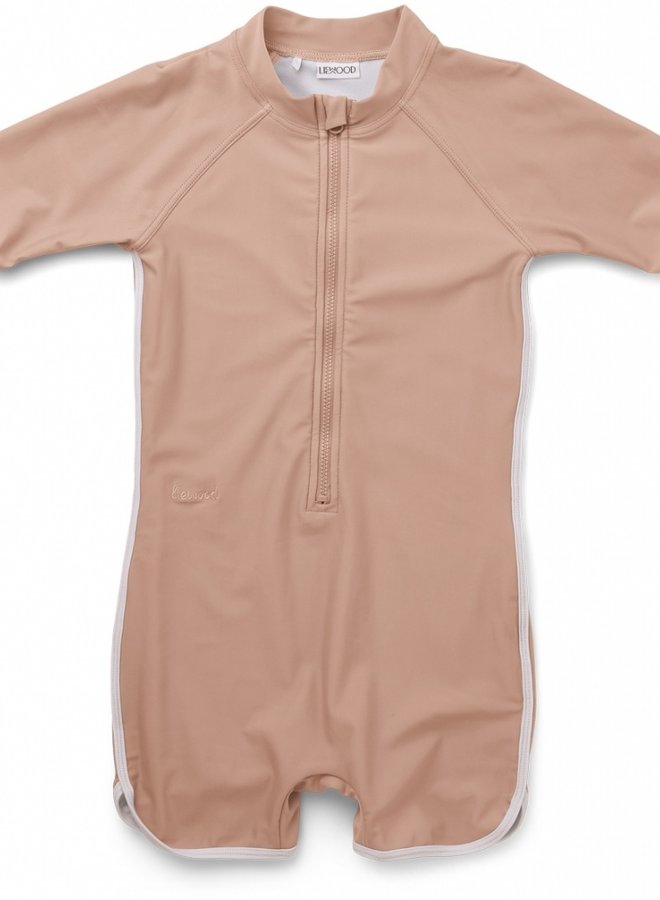 Liewood - Triton Swim jumpsuit - Coral Blush