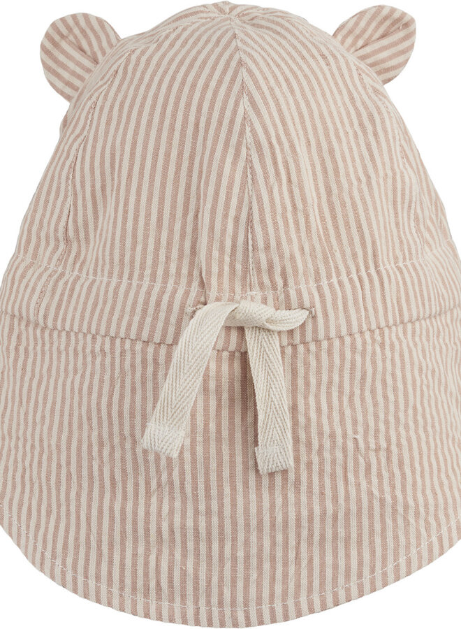 Liewood - Gorm sun hat - Tuscany stripe rose / sandy