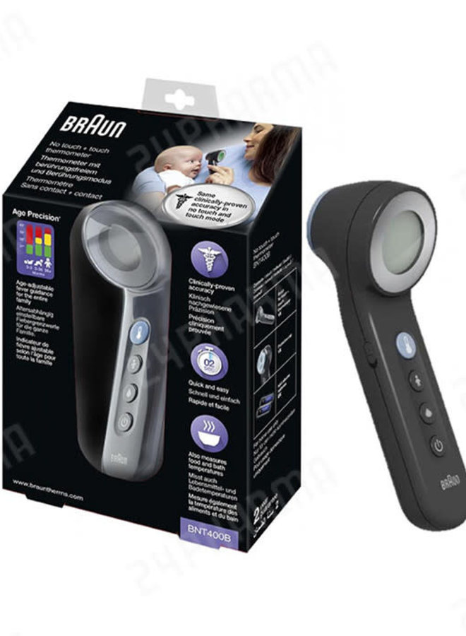 Braun - Voorhoofdsthermometer - Digitaal met age precision