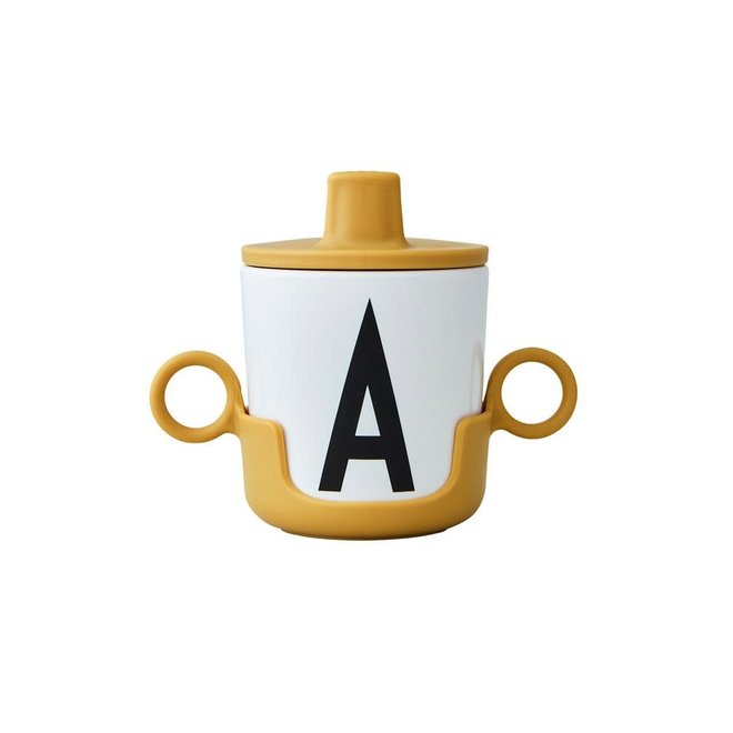 Design Letters  - Drink lid Mustard