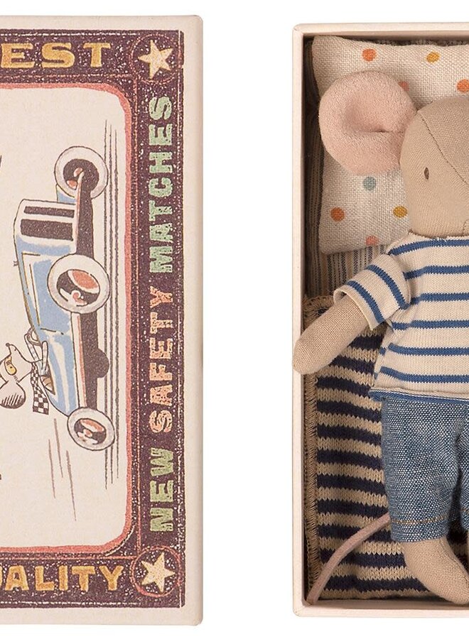 Maileg - Big brother in matchbox