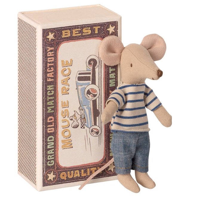 Maileg - Big brother in matchbox