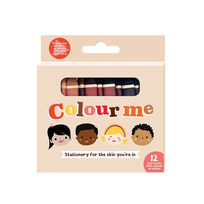 Colour me skin - Crayons (set van 12 wasco's)