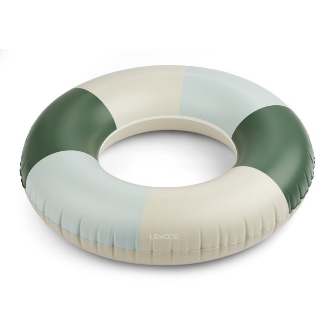 Liewood - Donna swim float ring - Garden / dove / sandy stripe