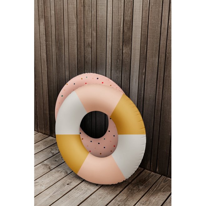 Liewood - Donna swim float ring - Peach / yellow / sandy