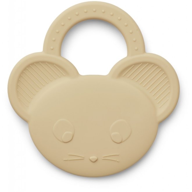 Liewood - Gemma teether - Mouse Wheat Yellow