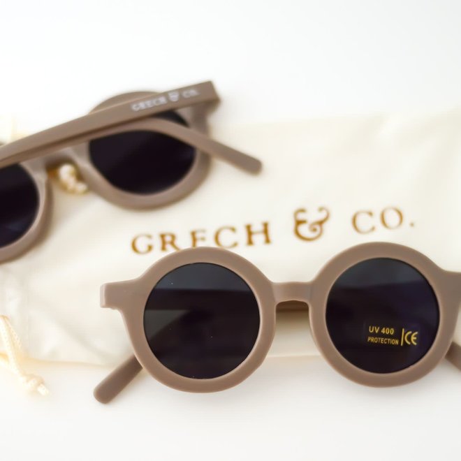 Grech & Co - Sustainable Kids Sunglasses - Stone