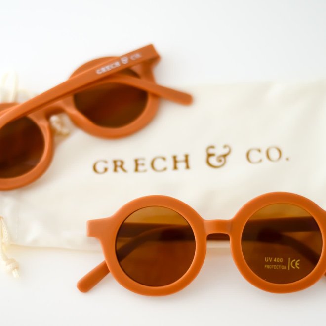 Grech & Co - Sustainable Kids Sunglasses - Spice