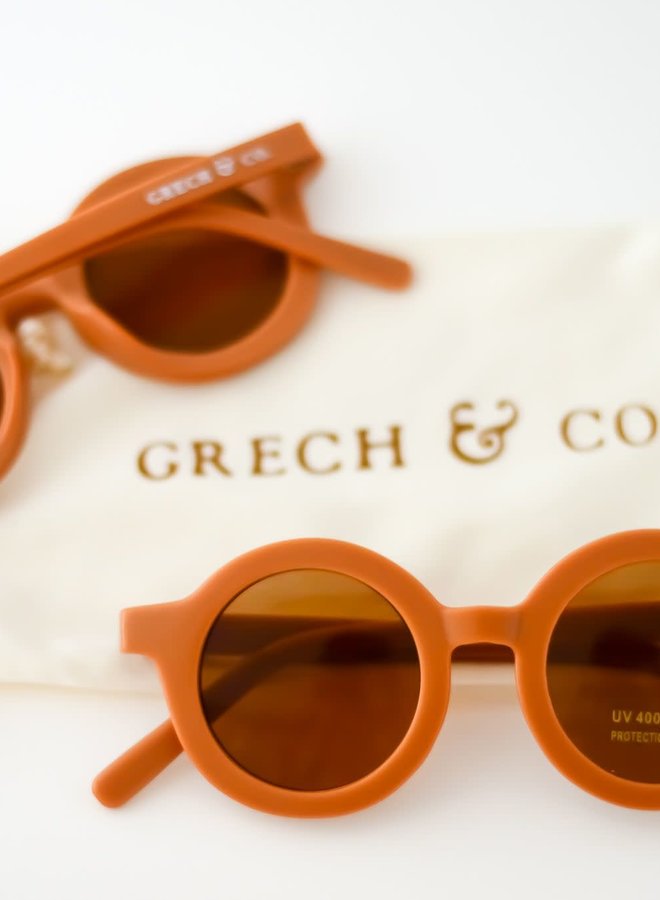 Grech & Co - Sustainable Kids Sunglasses - Spice