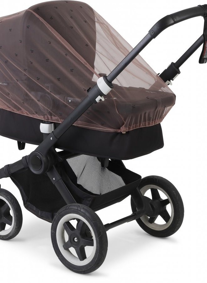 Konges Slojd - Muggennet - Mosquito pram cover - Cherry blush
