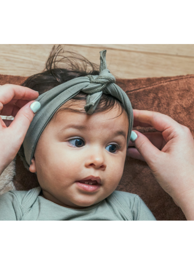 Timboo - Baby Head Band - Whisper Green