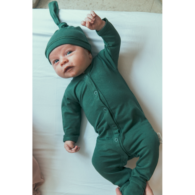 Copy of Timboo - Babysuit longsleeve with feet - Marin