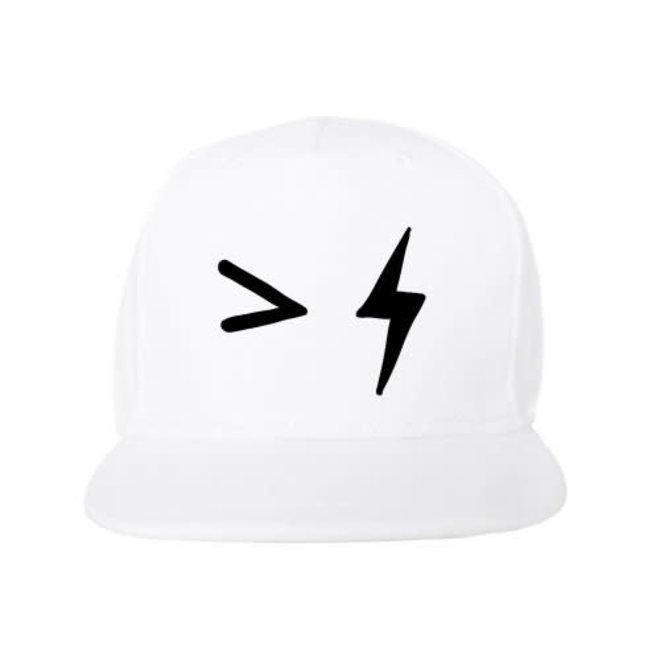 Cap - Lightning - White