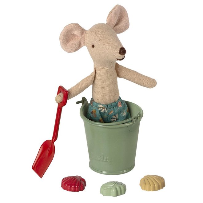 Maileg - Beach set - Shovel, bucket & shells