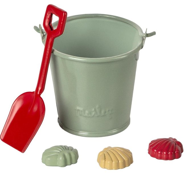 Maileg - Beach set - Shovel, bucket & shells