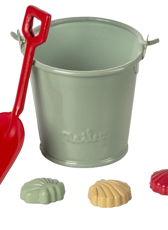 Maileg - Beach set - Shovel, bucket & shells