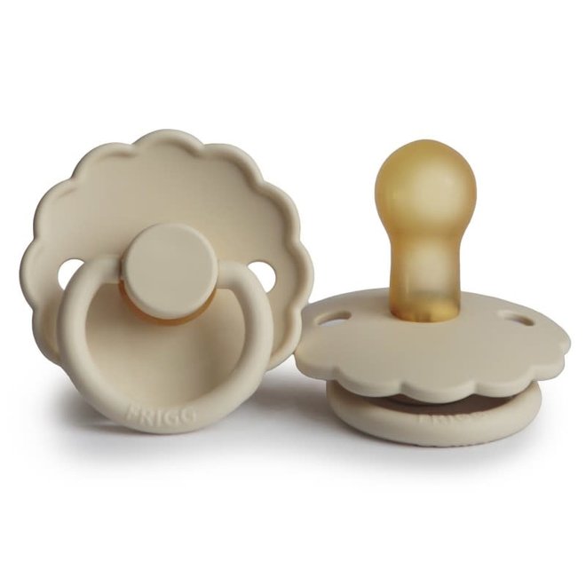 FRIGG - Daisy fopspeen latex - Cream