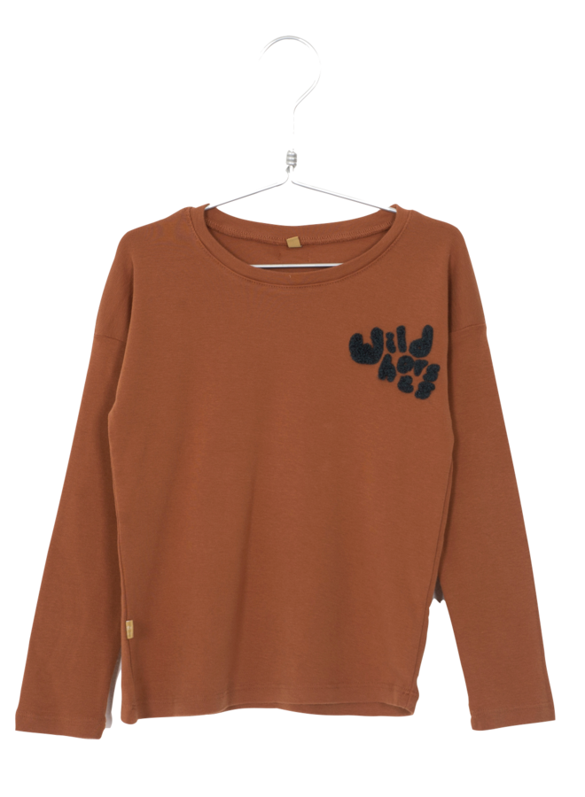 Lötiekids - Long sleeve t-shirt - Wildhorses embroidery