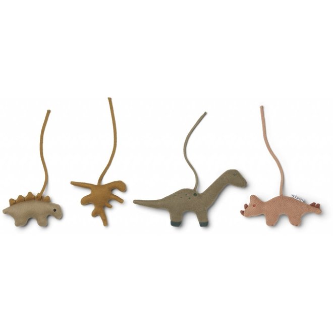 Liewood - Gio playgym accessories - Dino golden caramel/multi mix