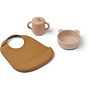Liewood - Connor baby dining set - Mr bear rose multi mix