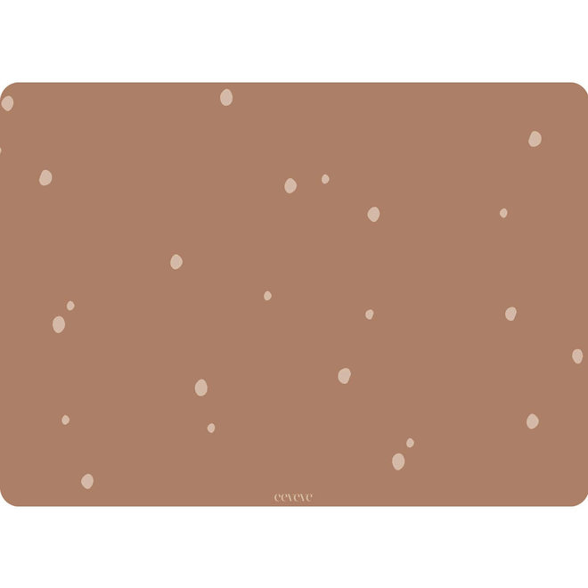Eeveve Placemats Dots Cinnamon