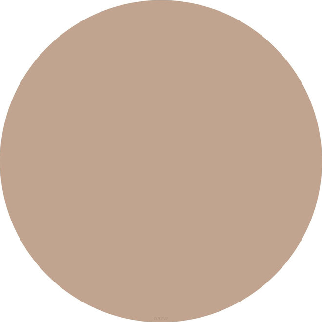 Eeveve Ronde vloermatten Mocha donker