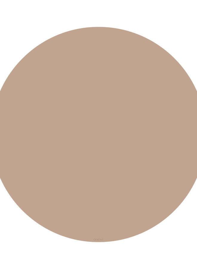 Eeveve Ronde vloermatten Mocha donker