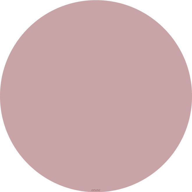Eeveve Ronde vloermat Old pink