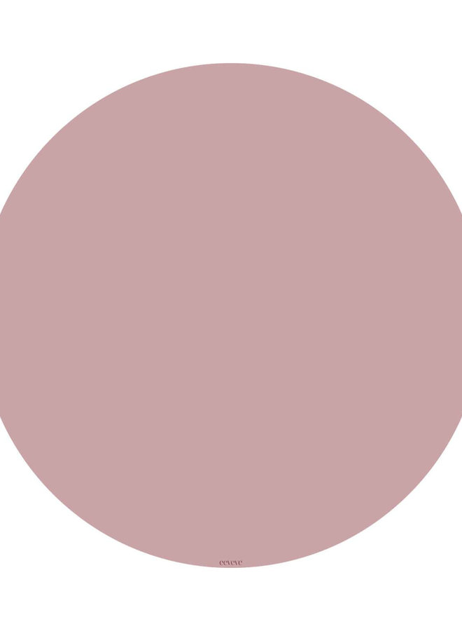 Eeveve Ronde vloermat Old pink