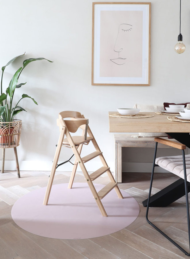 Eeveve Ronde vloermat Old pink