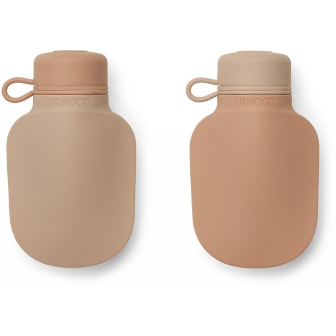 Liewood - Silvia Smoothie bottle 2 pack - Rose mix