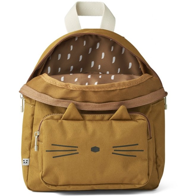 Liewood - Allan Backpack - Cat golden caramel