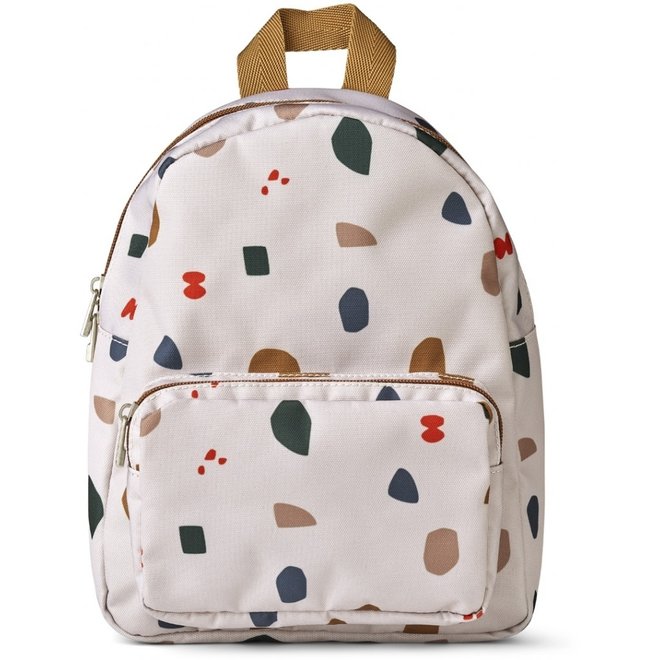 Liewood - Allan Backpack - Geometric foggy mix