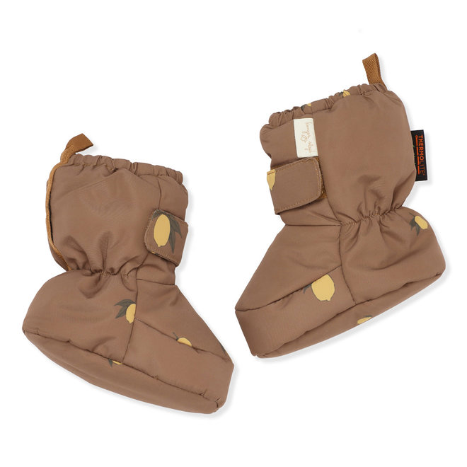 Konges Slojd - Nohr snow boot - Lemon brown