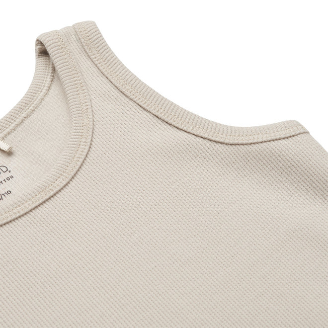 Faris tank top 2-pack - Golden caramel/sandy mix