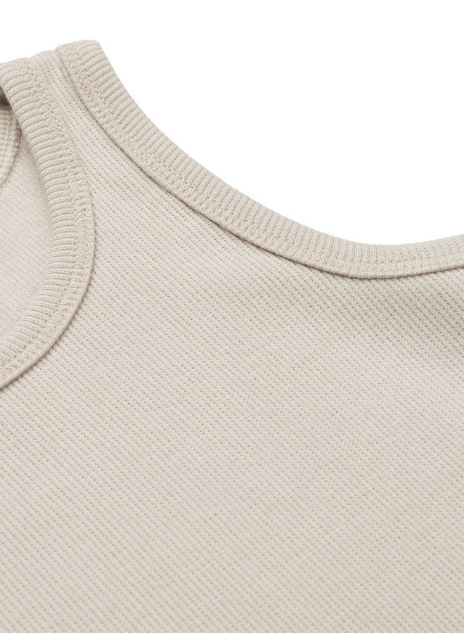 Faris tank top 2-pack - Golden caramel/sandy mix