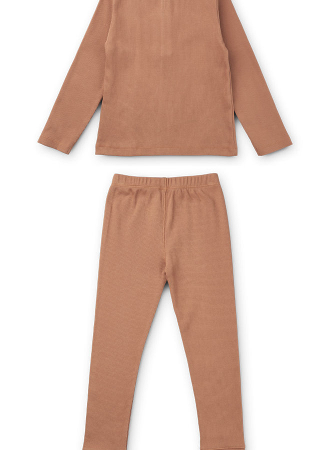 Liewood - Wilhelm pyamas set -  Tuscany rose
