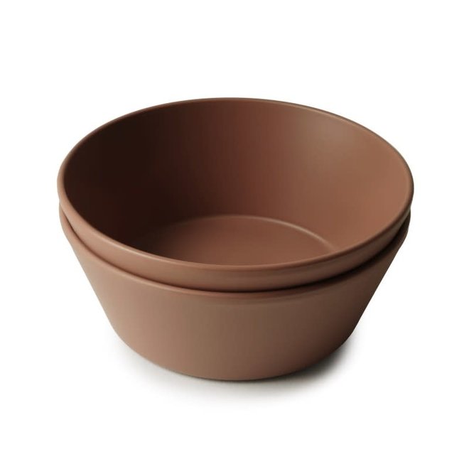 Mushie - Bowl round - Caramel (2p)