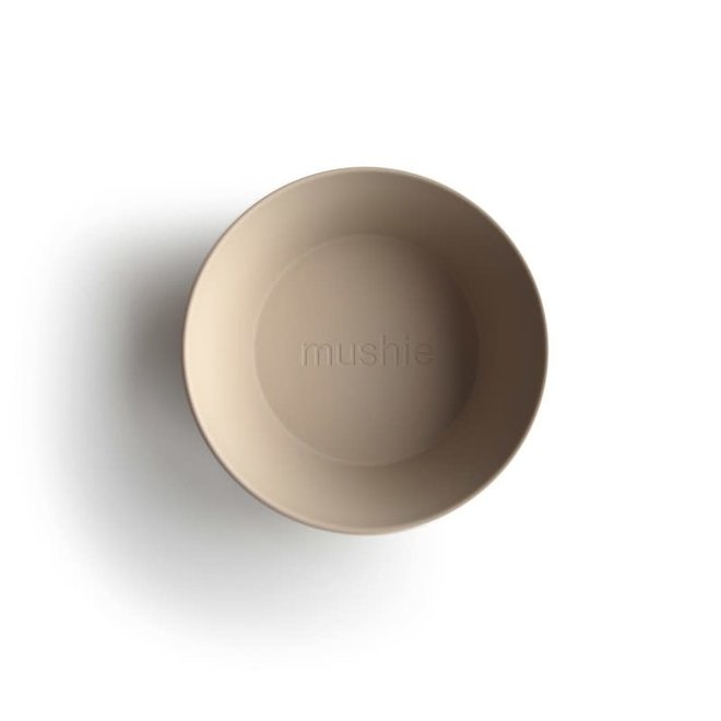 Mushie - Bowl round - Vanilla  (2p)