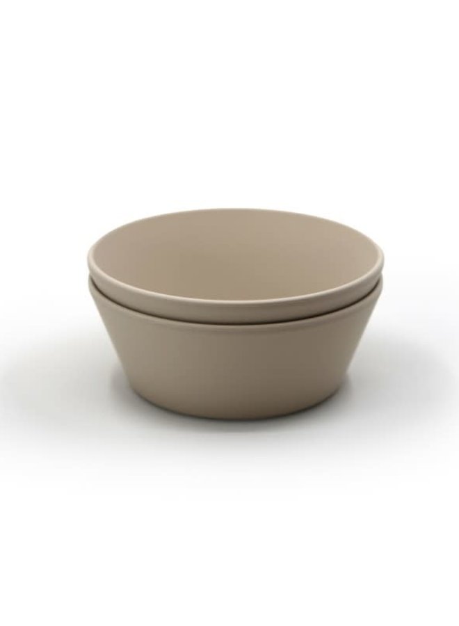 Mushie - Bowl round - Vanilla (2p)