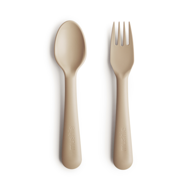 Mushie - Fork and spoon - Vanilla