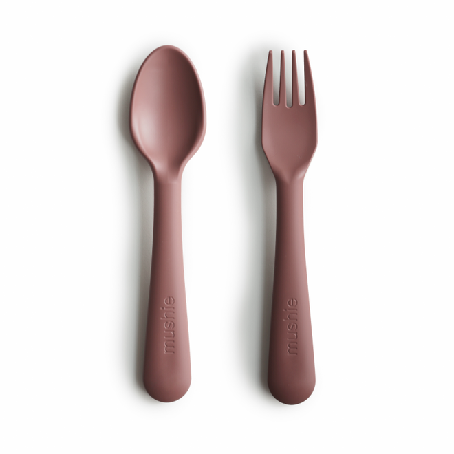 Mushie - Fork and spoon - Woodchuck