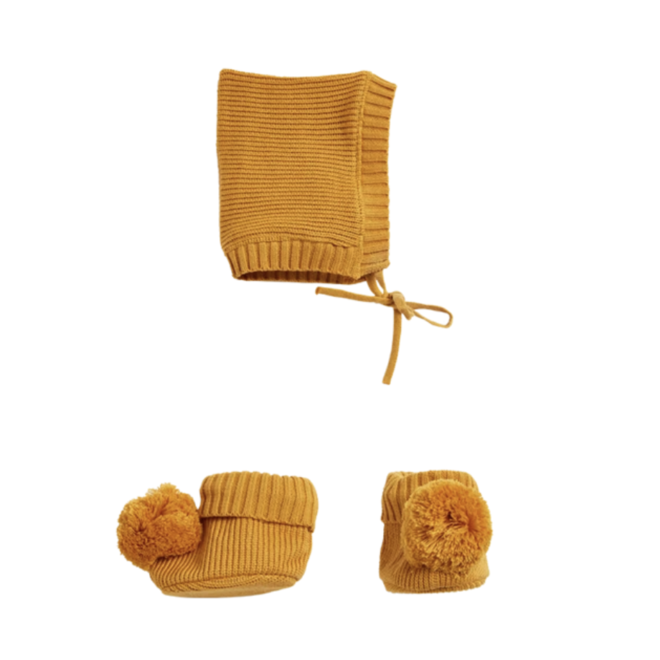 Olli & Ella - Snuggly Knit set Honey