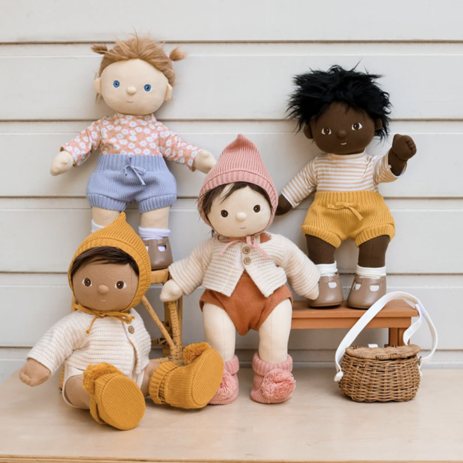 Olli & Ella - Snuggly Knit set Honey