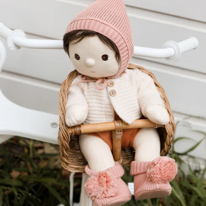 Olli & Ella - Snuggly and knit set Bloom