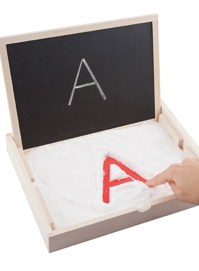 Akros - Zandtafel Montessori (incl. magneet en krijtbord)