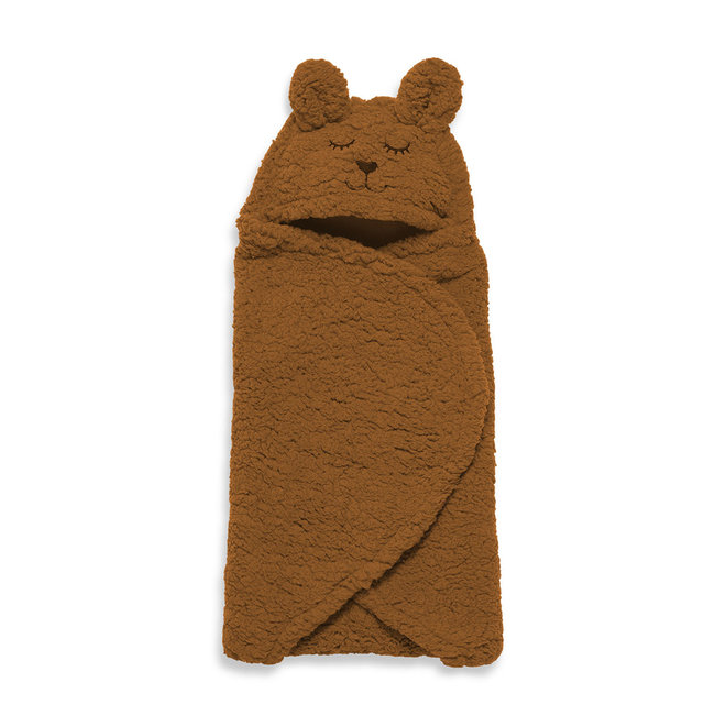 Jollein - Wikkeldeken bunny - Caramel