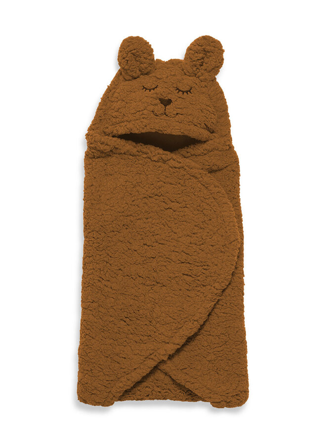 Jollein - Wikkeldeken bunny - Caramel